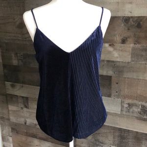 Socialite Velvet Asymmetric Patterned Top